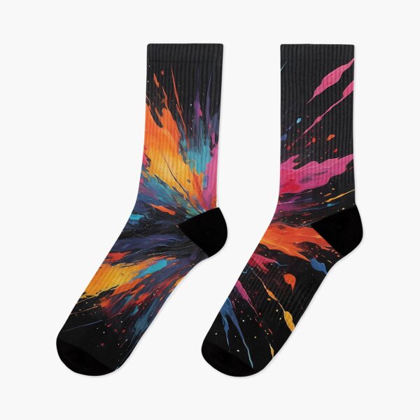 Item preview, Dark Abstract Colorful Explosion designed and sold by papi1998.