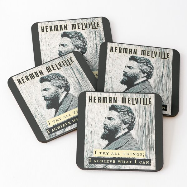 Item preview, Herman Melville quote:  I try all things; I achieve what I can. designed and sold by artbleed.