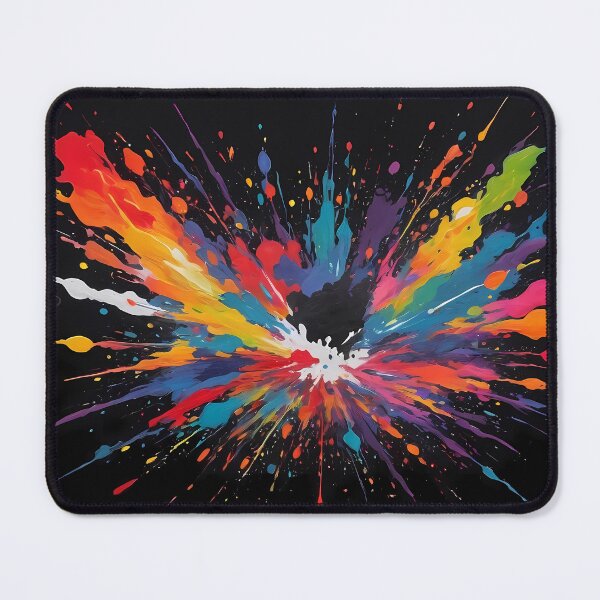 Item preview, Dark Abstract Colorful Explosion designed and sold by papi1998.