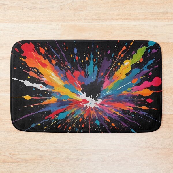 Item preview, Dark Abstract Colorful Explosion designed and sold by papi1998.