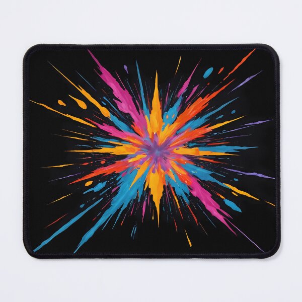 Item preview, Dark Abstract Colorful Explosion designed and sold by papi1998.