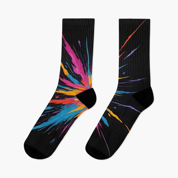 Item preview, Dark Abstract Colorful Explosion designed and sold by papi1998.