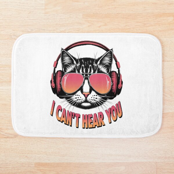 Item preview, Gato escucha música, no te escucho designed and sold by BugiDesignArt.