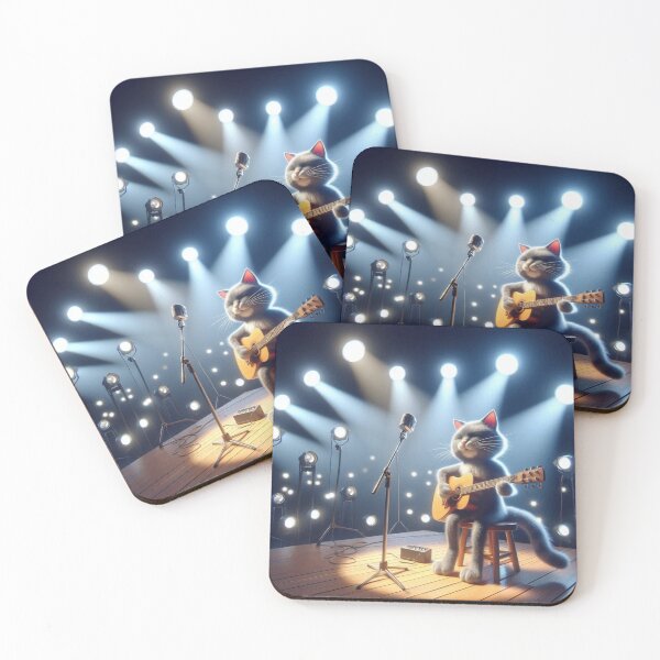 Item preview, Talented Cat Musician Performs on Stage designed and sold by choder61.