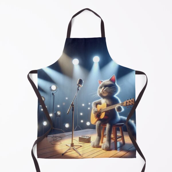 Item preview, Talented Cat Musician Performs on Stage designed and sold by choder61.