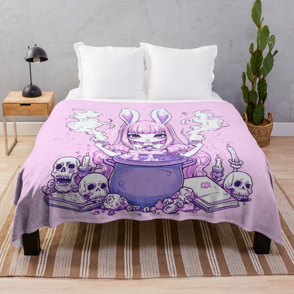 Item preview, Pastel Pink Witchy Rabbit Girl designed and sold by PitchBlackIcon.