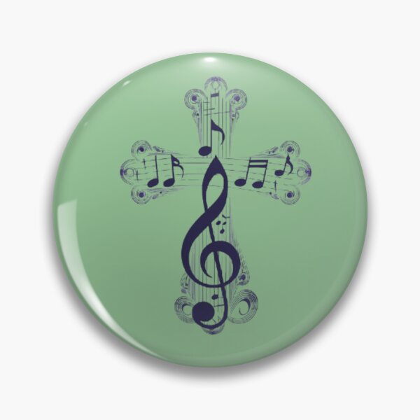 Item preview, "Music Cross: A Harmony of Faith and Melody" designed and sold by M Khan.