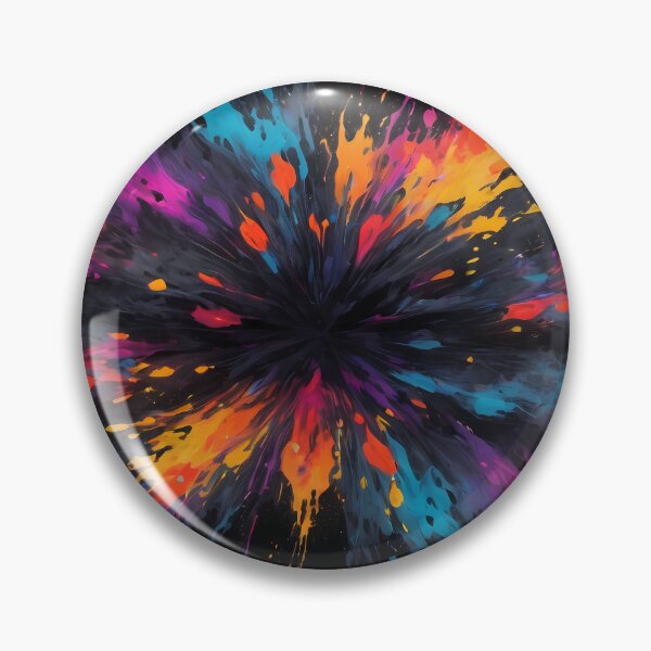 Item preview, Dark Abstract Colorful Explosion designed and sold by papi1998.