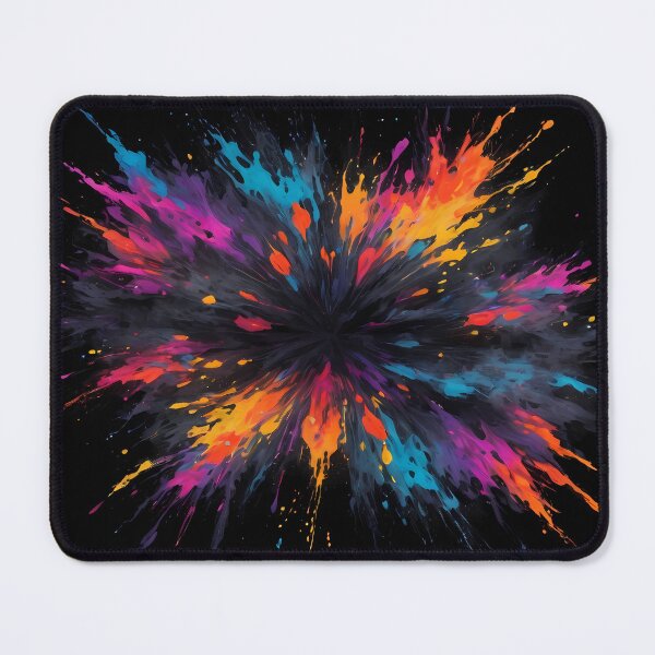Item preview, Dark Abstract Colorful Explosion designed and sold by papi1998.
