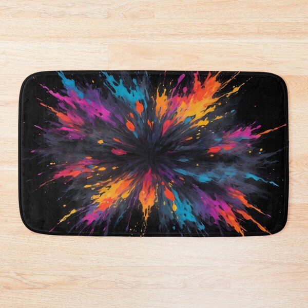 Item preview, Dark Abstract Colorful Explosion designed and sold by papi1998.