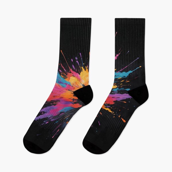 Item preview, Dark Abstract Colorful Explosion designed and sold by papi1998.