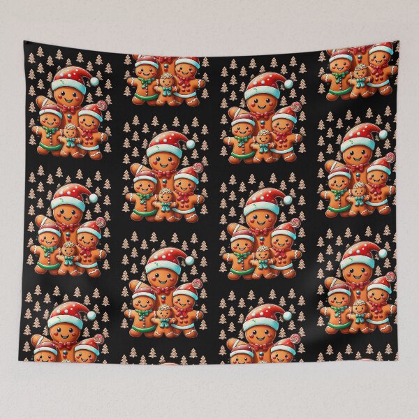 Item preview, Jolly Gingerbread Crew designed and sold by HexOne.
