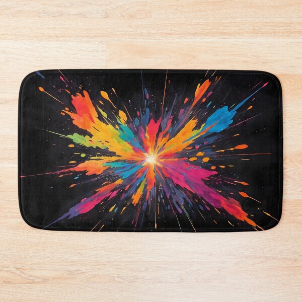 Item preview, Dark Abstract Colorful Explosion designed and sold by papi1998.