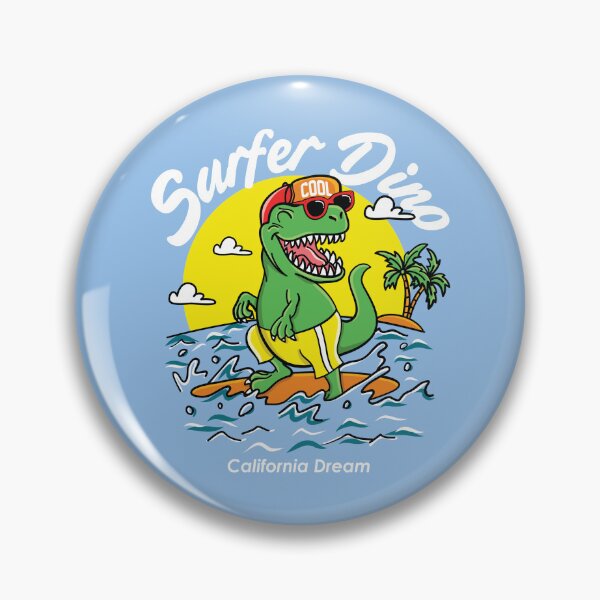 Item preview, Surfer Dino designed and sold by Fanverse Merchandise.