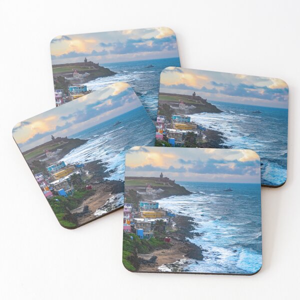 Item preview, Costa de San Juan, Puerto Rico al atardecer designed and sold by jrtwynam.
