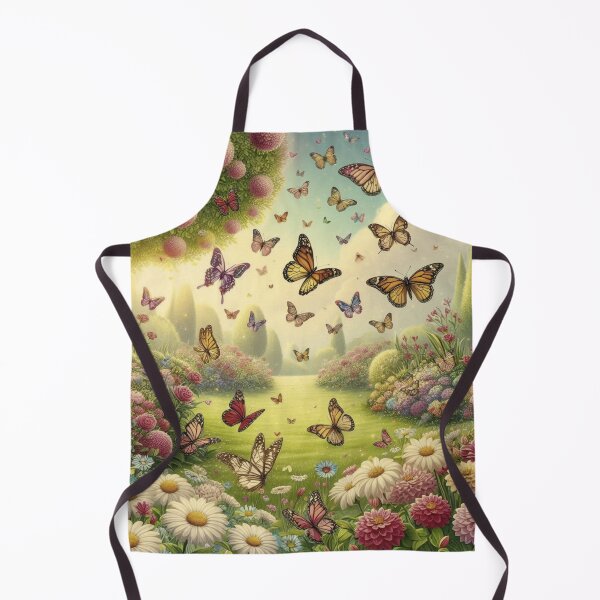 Item preview, A Colorful Garden of Springtime Butterflies designed and sold by choder61.