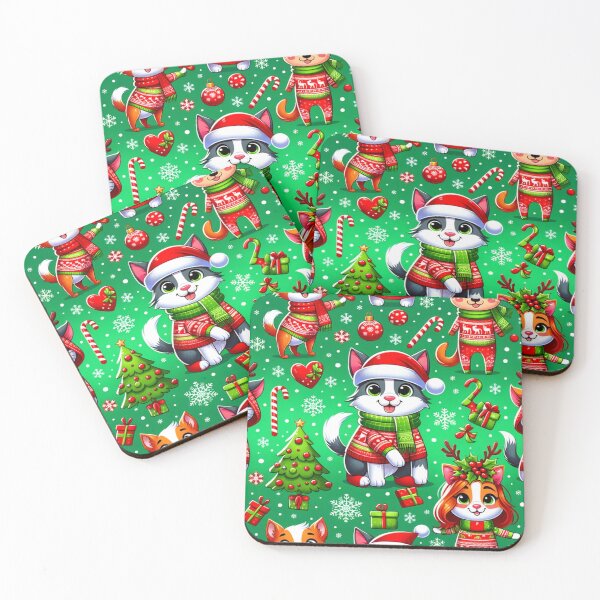 Item preview, Christmas Kitties designed and sold by Naynners Designs.