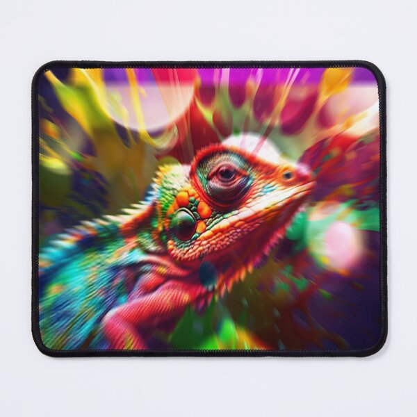 Item preview, A colorful Chameleon with splash effect designed and sold by IrgumS.
