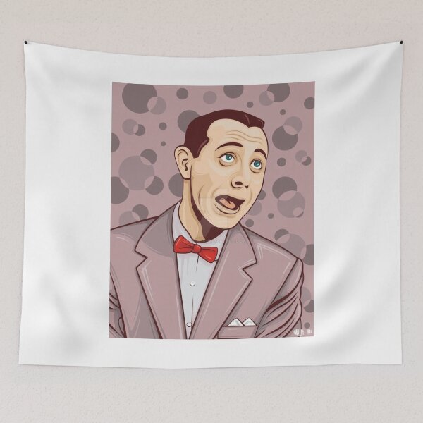 Item preview, Paul Reubens Peewee Herman memorabilia designed and sold by Dominika Farkašová.