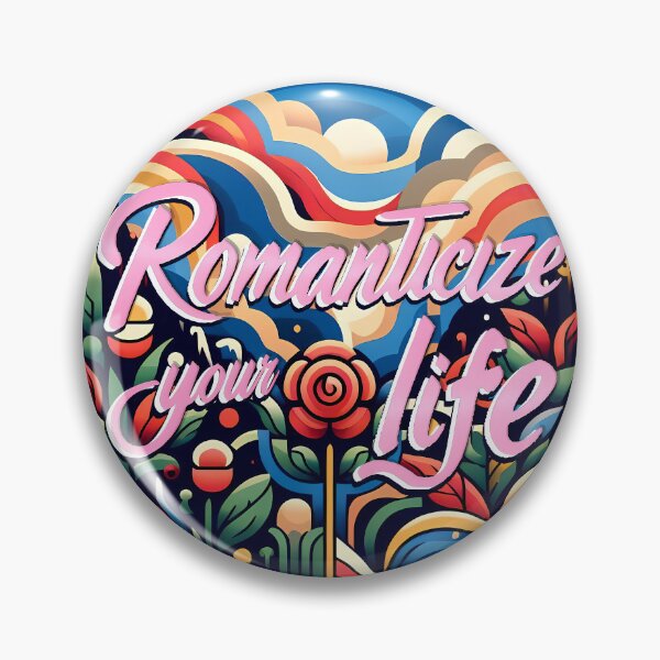 Item preview, Romanticize Your Life, typography designed and sold by maxmaj.