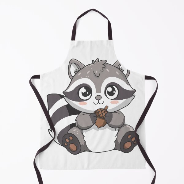 Item preview, Mapache encantador con bellota: ideal para libros infantiles, diseño de camisetas y diseño de pegatinas designed and sold by CreativeTomb.