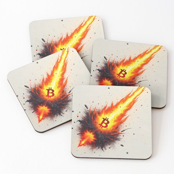 Item preview, Bitcoin Ripple Waves of Financial Change designed and sold by RadDeck.