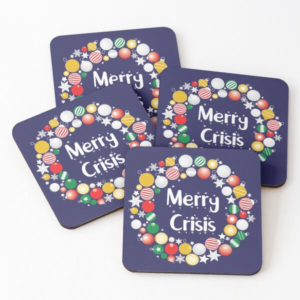 Item preview, Merry Crisis designed and sold by IslandDesignArt.