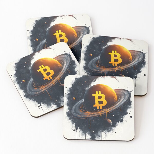 Item preview, Bitcoin Vision Future of Financial Freedom designed and sold by RadDeck.