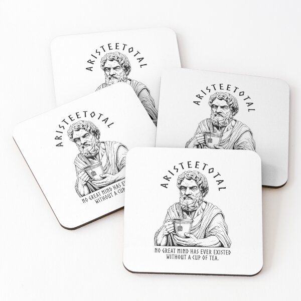 Item preview, Tea Lovers Funny Aristotle Aristeetotal Tea Drinker Wisdom designed and sold by GrandeDuc.
