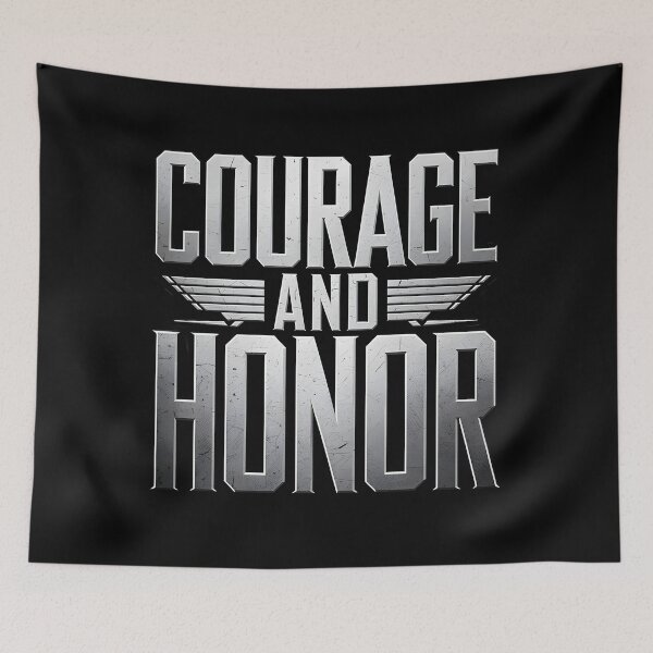 Item preview, Courage and Honor designed and sold by Dilwish5.