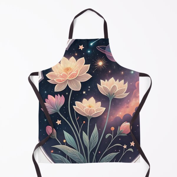 Item preview, Cosmic Bloom: Ethereal Galaxy Flowers designed and sold by FluffyPeels.