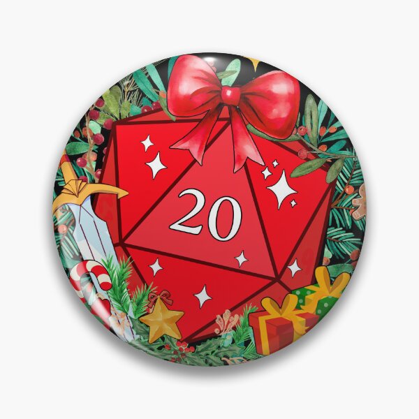 Item preview, DND CHRISTMAS D20: Merry Critmas designed and sold by DungeonAtelier.