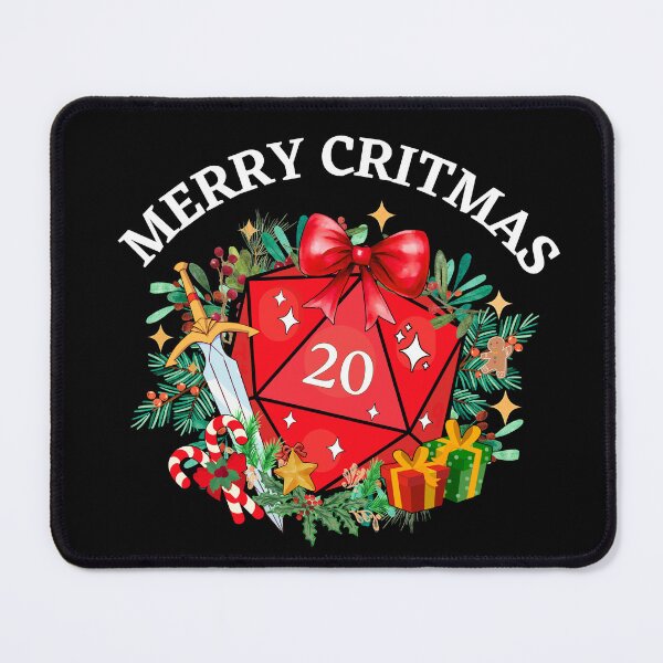 Item preview, DND CHRISTMAS D20: Merry Critmas designed and sold by DungeonAtelier.