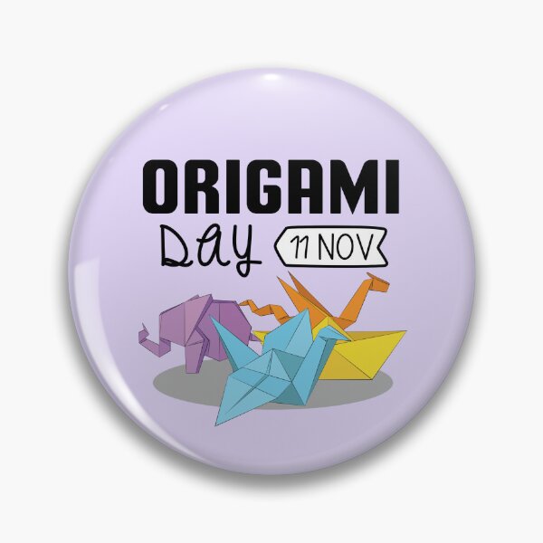 Item preview, 11 November Origami Day - Wacky Holidays designed and sold by ChemicalXShop.