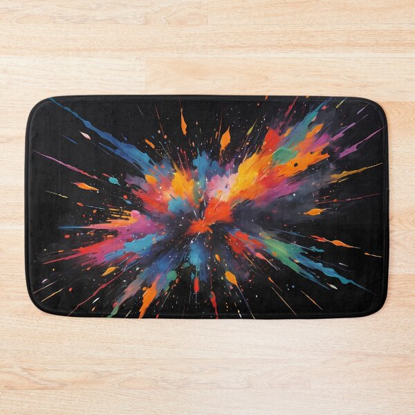 Item preview, Dark Abstract Colorful Explosion designed and sold by papi1998.