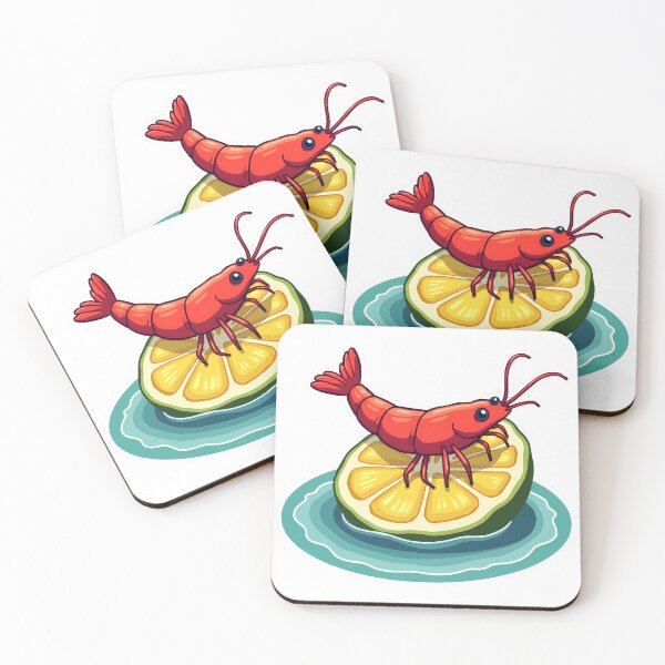 Item preview, Cherry shrimp lemon  designed and sold by Brizvid.