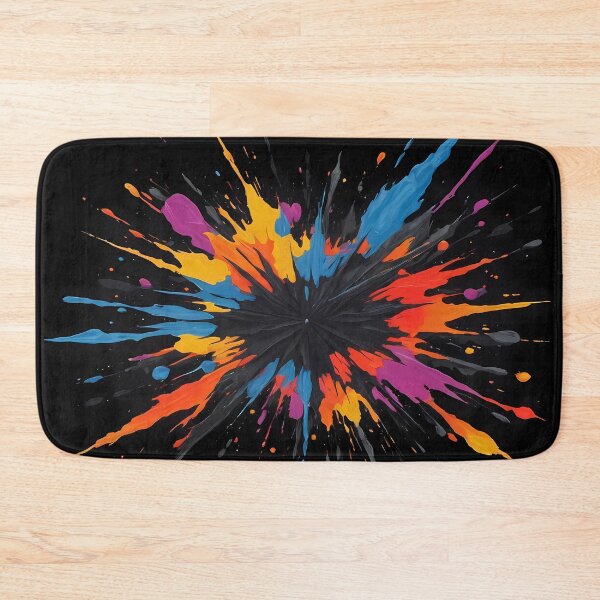 Item preview, Dark Abstract Colorful Explosion designed and sold by papi1998.