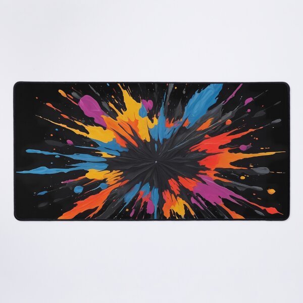 Item preview, Dark Abstract Colorful Explosion designed and sold by papi1998.