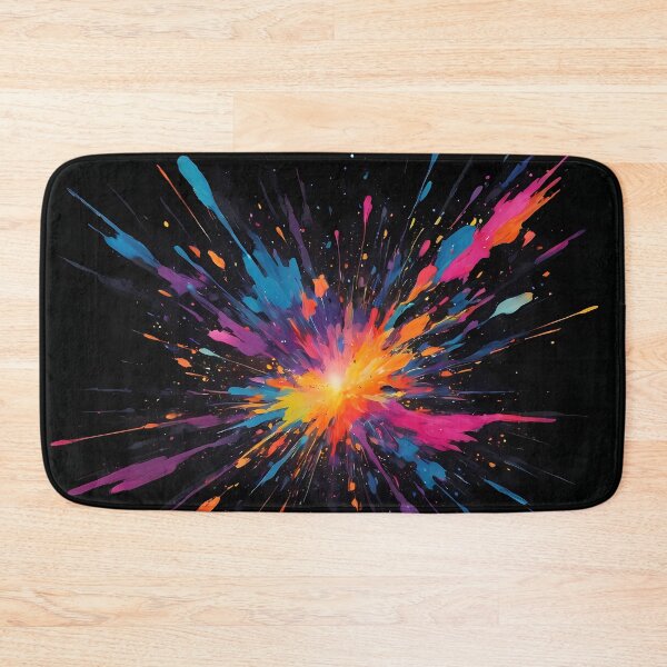 Item preview, Dark Abstract Colorful Explosion designed and sold by papi1998.
