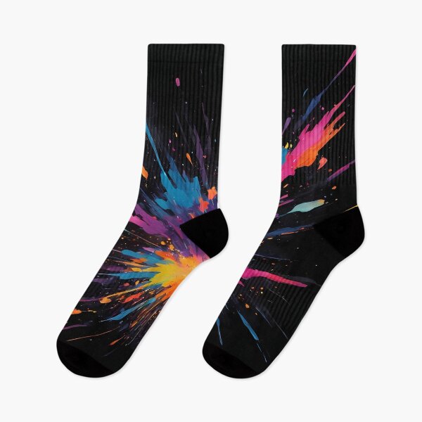 Item preview, Dark Abstract Colorful Explosion designed and sold by papi1998.