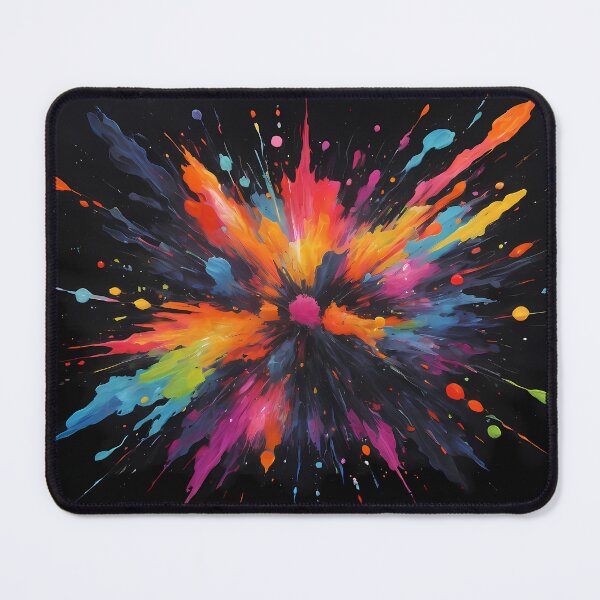Item preview, Dark Abstract Colorful Explosion designed and sold by papi1998.