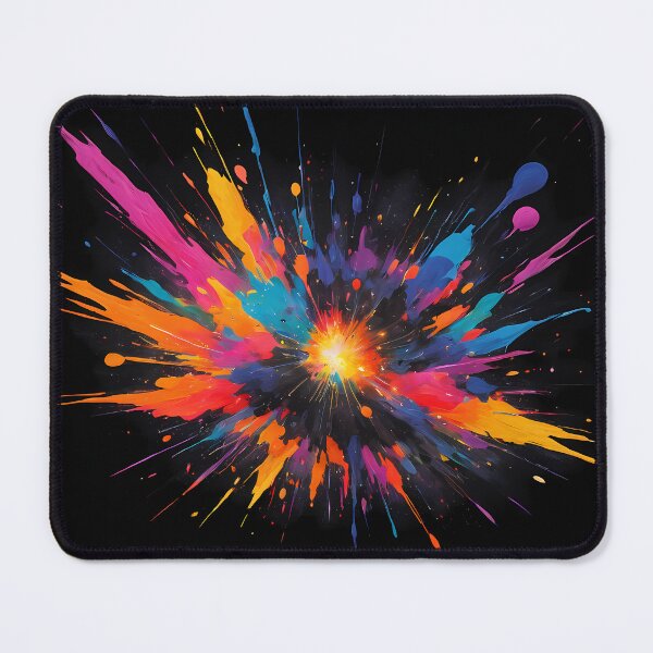 Item preview, Dark Abstract Colorful Explosion designed and sold by papi1998.