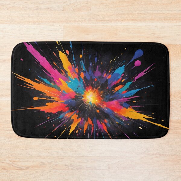 Item preview, Dark Abstract Colorful Explosion designed and sold by papi1998.
