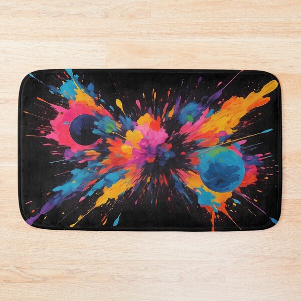 Item preview, Dark Abstract Colorful Explosion designed and sold by papi1998.