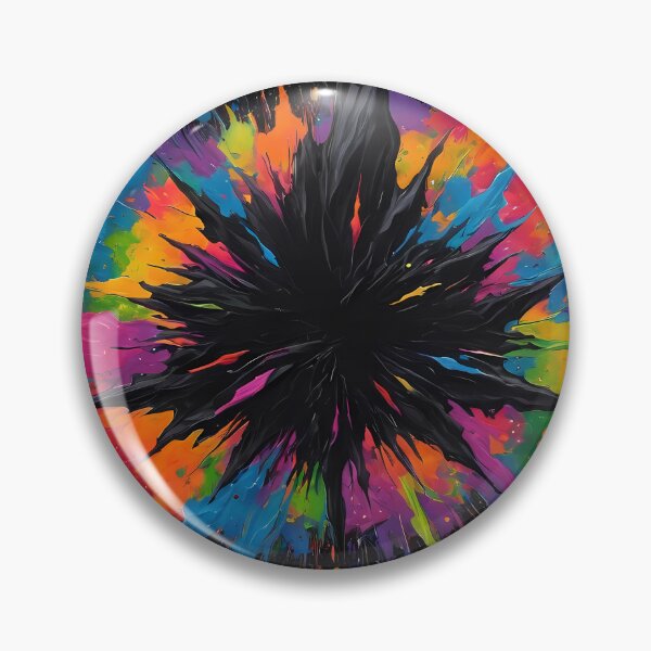 Item preview, Dark Abstract Colorful Explosion designed and sold by papi1998.