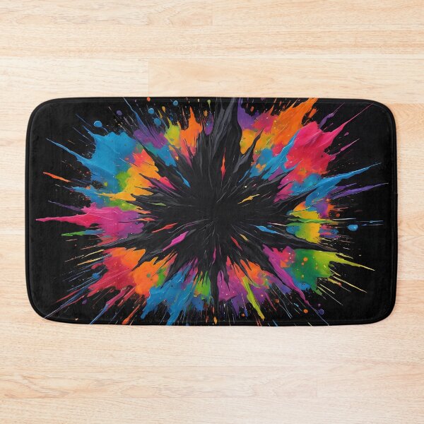 Item preview, Dark Abstract Colorful Explosion designed and sold by papi1998.
