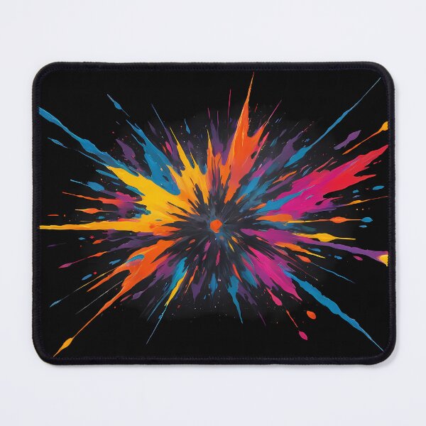 Item preview, Dark Abstract Colorful Explosion designed and sold by papi1998.