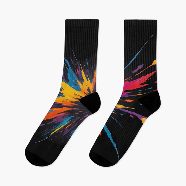 Item preview, Dark Abstract Colorful Explosion designed and sold by papi1998.