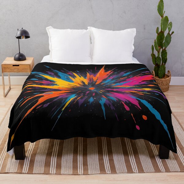 Item preview, Dark Abstract Colorful Explosion designed and sold by papi1998.