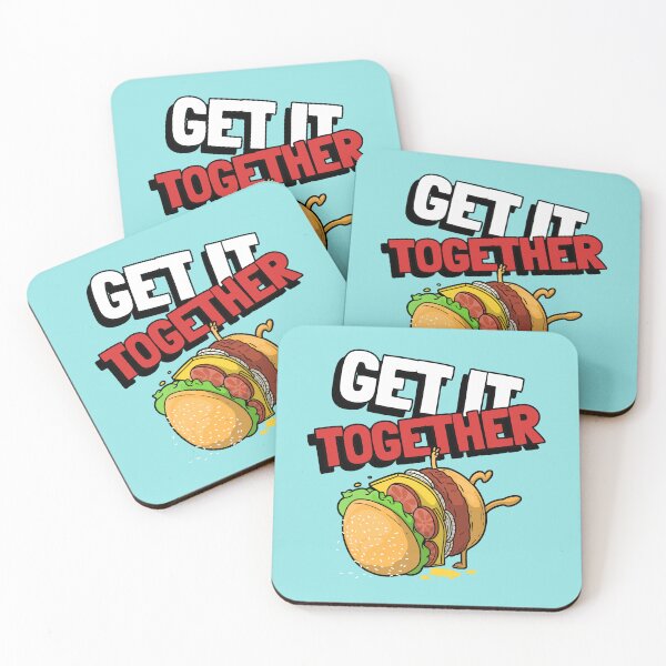 Item preview, Get It Together - Dancing Burger designed and sold by Fanverse Merchandise.